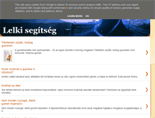 Tablet Screenshot of lelki-segitseg.hu
